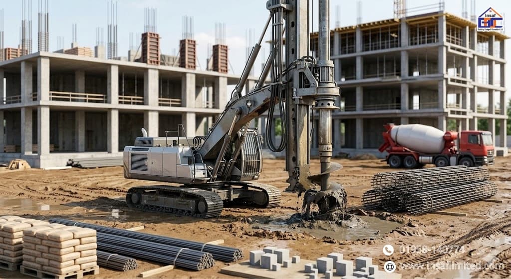 পাইলিং মেশিনের ধরন এবং আপনার প্রজেক্টের জন্য পাইলিং এর হিসাব করার উপায়