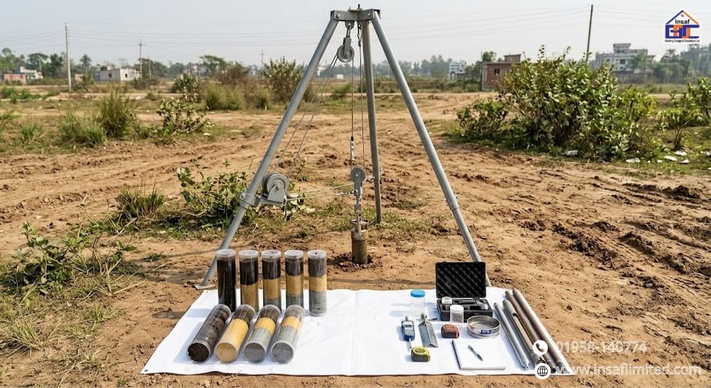 বাড়ি নির্মাণের পূর্বে সয়েল টেস্ট কেন জরুরি এবং সয়েল টেস্ট খরচ কত?